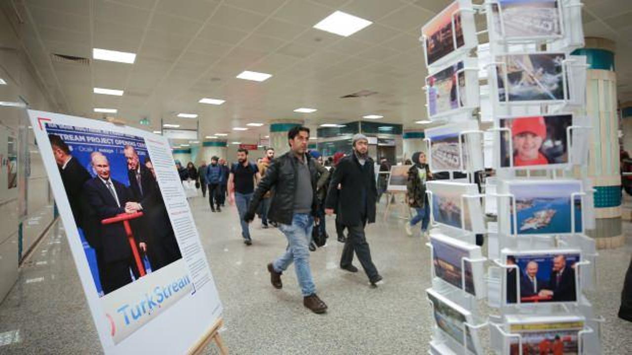 Dev projenin öyküsü ziyaretçilere açıldı