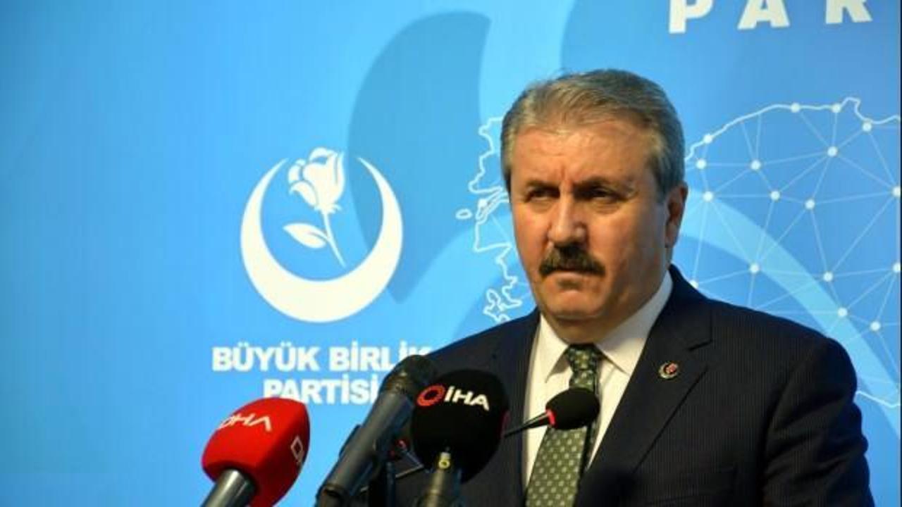 BBP Genel Başkanı Destici: Emperyalist güçler Türkiye’yi bölgede istemiyor