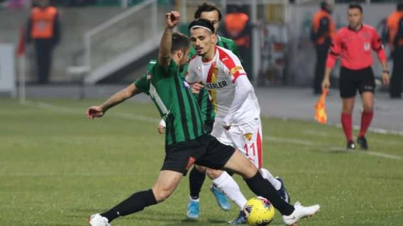 Denizlispor Göztepe karşısında puanı 86'da aldı