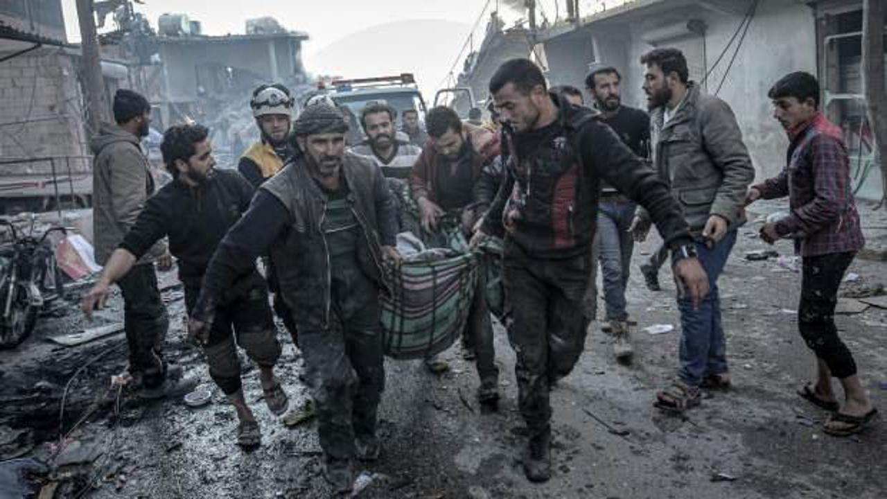 Esed rejimi ve Rusya, İdlib'de yaklaşık bir ayda 183 sivili katletti
