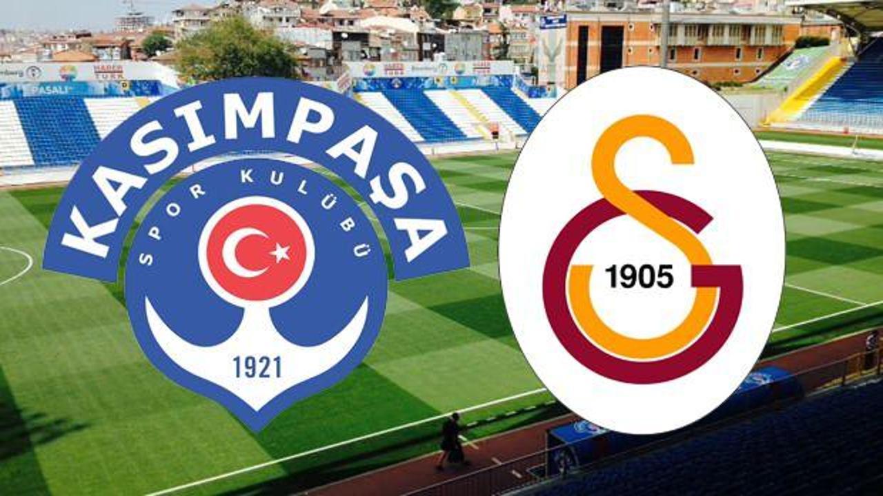 Kasımpaşa Galatasaray maçı saat kaçta başlıyor, maç hangi kanaldan yayınlanacak? (Süper Lig)