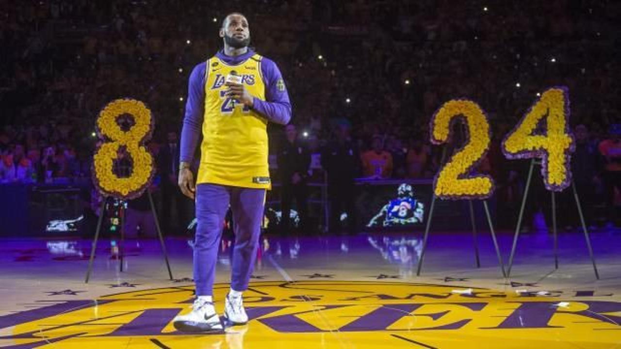 Kobe'nin ölümü sonrası Lakers'ın ilk maçı rekor kırdı!