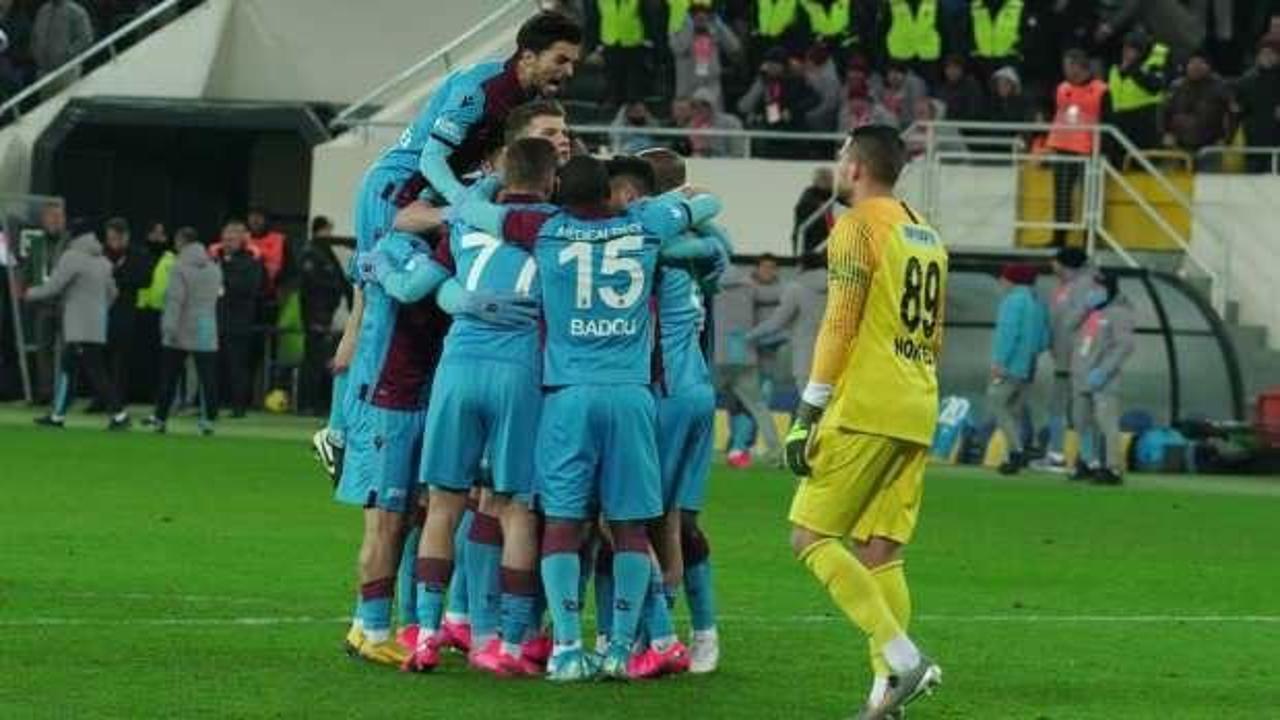 Trabzonspor Başkent'te liderliği kaptı!