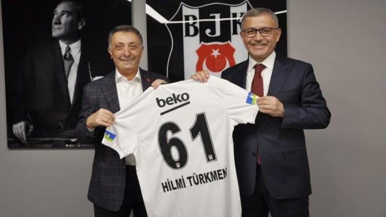 Üsküdar Belediye Başkanından Beşiktaş'a ziyaret