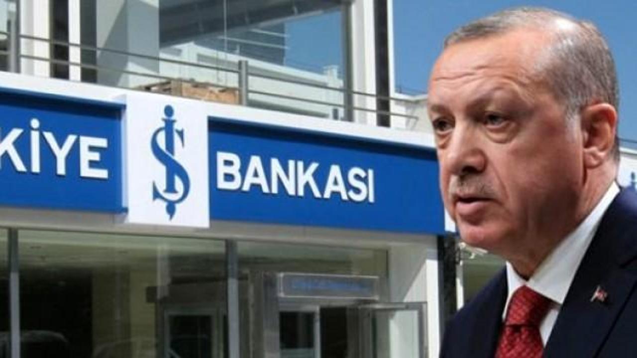 Başkan Erdoğan İş Bankası tartışmalarına son noktayı koydu