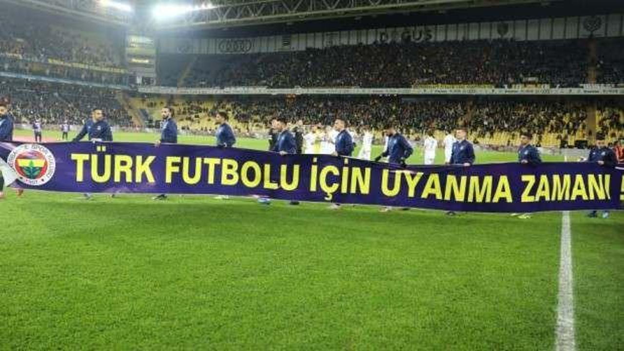 Fenerbahçe'ye pankart cezası yolda!