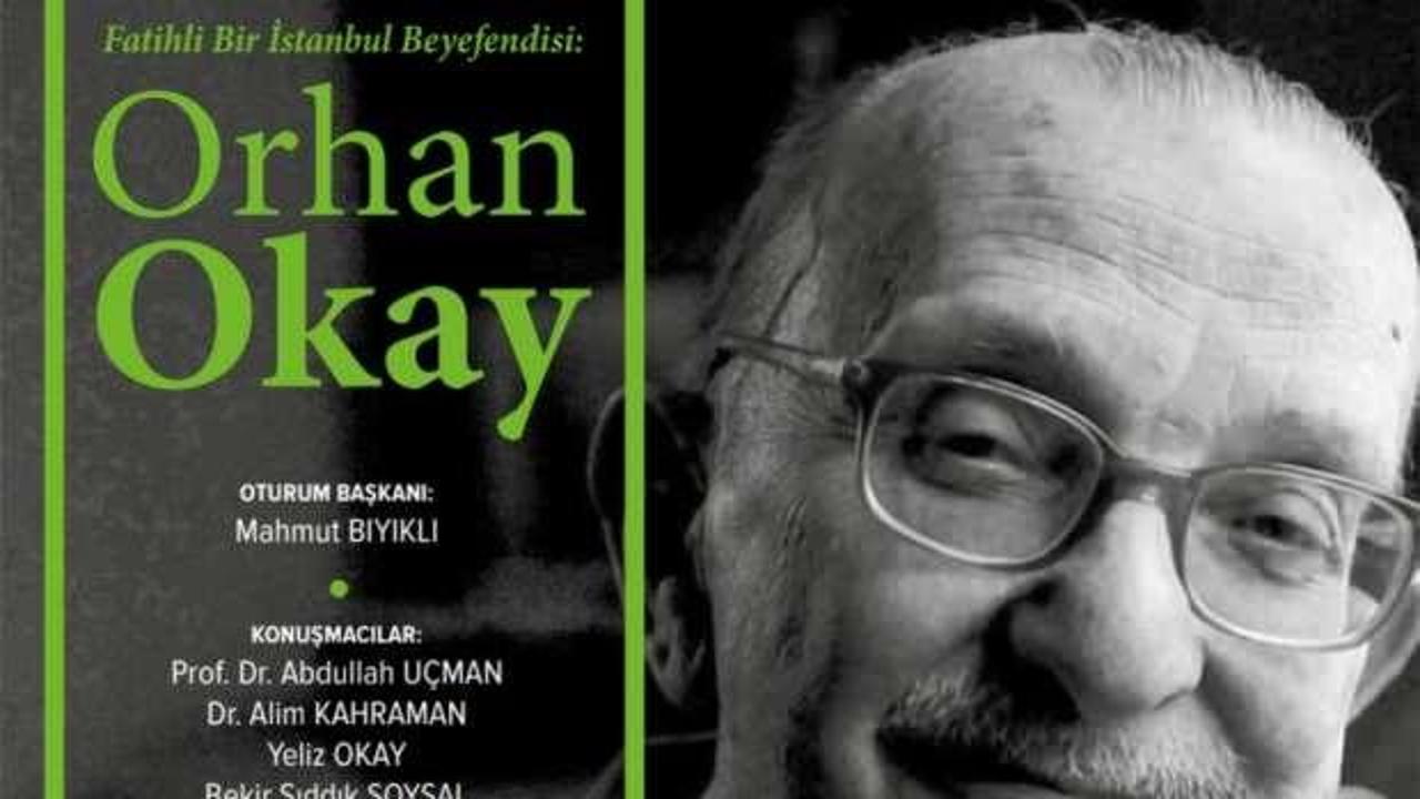 Orhan Okay TYB İstanbul’da Anılacak