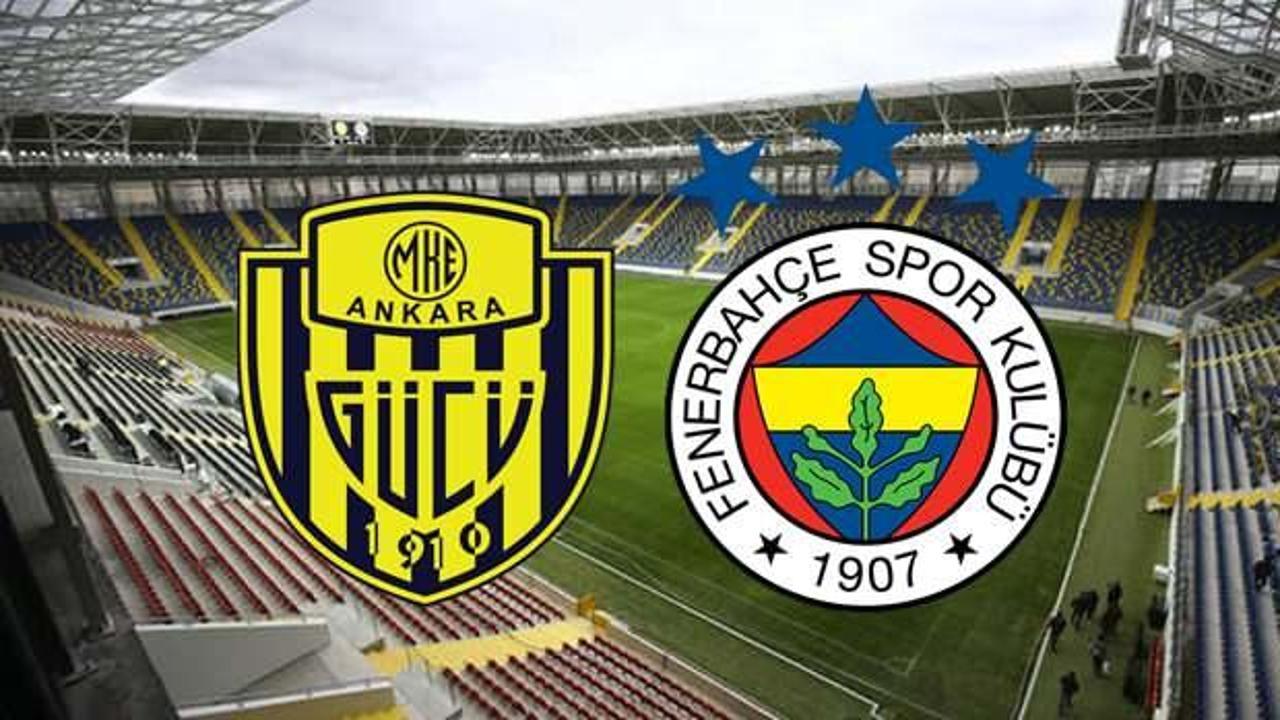 Süper Lig 22.hafta Ankaragücü Fenerbahçe maçı saat kaçta kadrolar belli oldu mu?