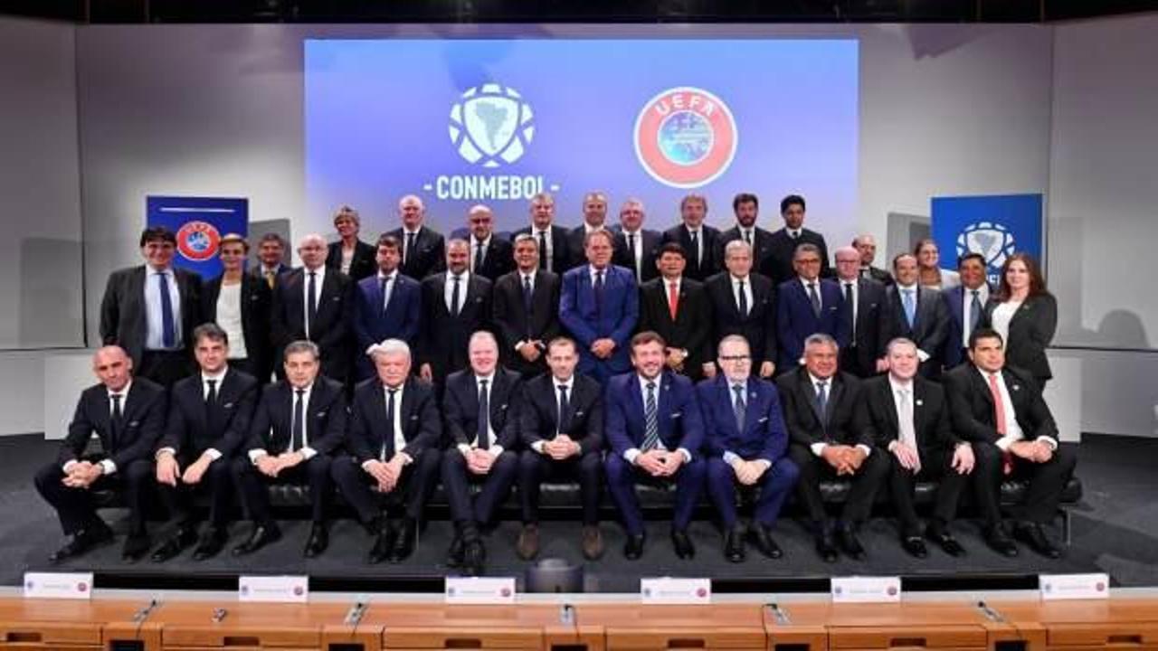 UEFA ile CONMEBOL arasında iş birliği anlaşması
