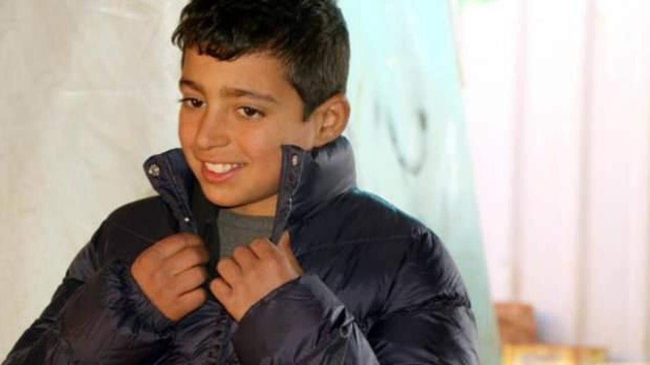'Babamdan sonra ceket alan olmadı' diyen Suriyeli Fuad'dan güzel haber