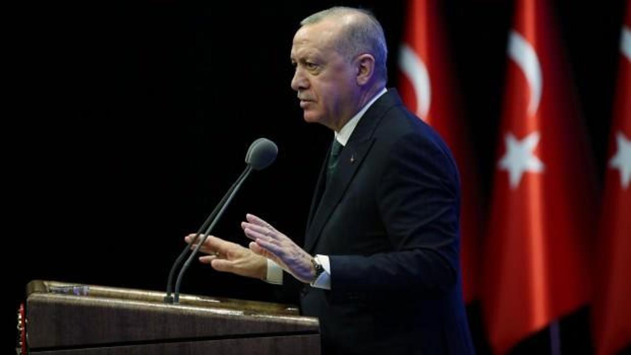 Erdoğan duyurdu: Yüzde 1 sınırlama geldi