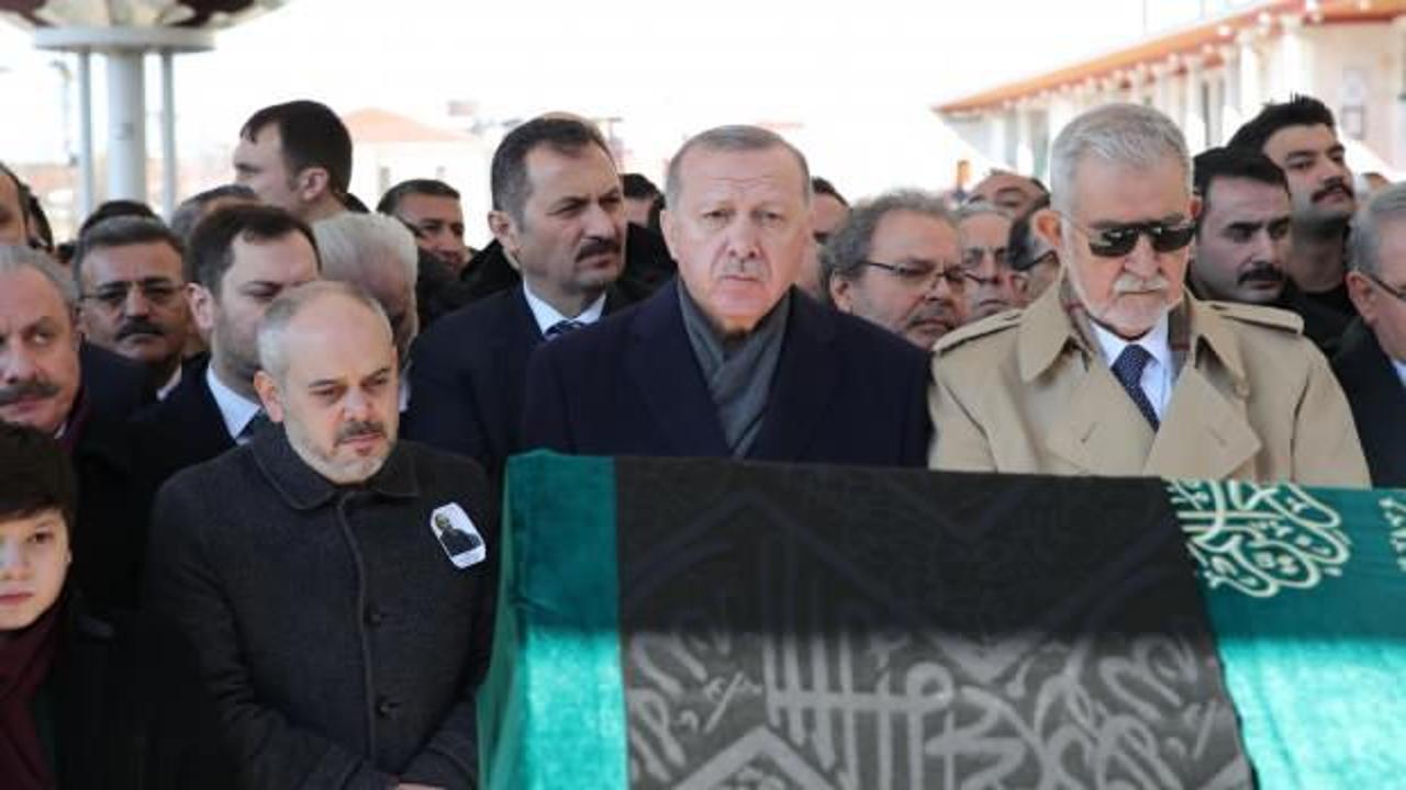 Erdoğan Sinan Kılıç'ın cenaze törenine katıldı