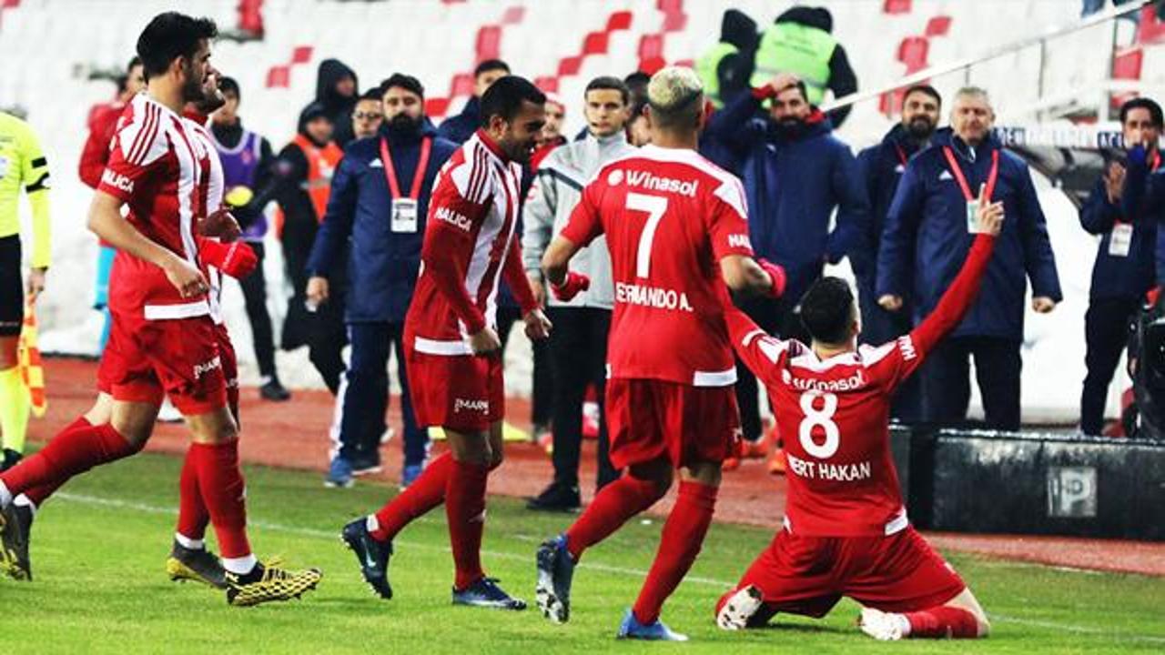 Sivasspor'un gol sevinci sosyal medyayı salladı!