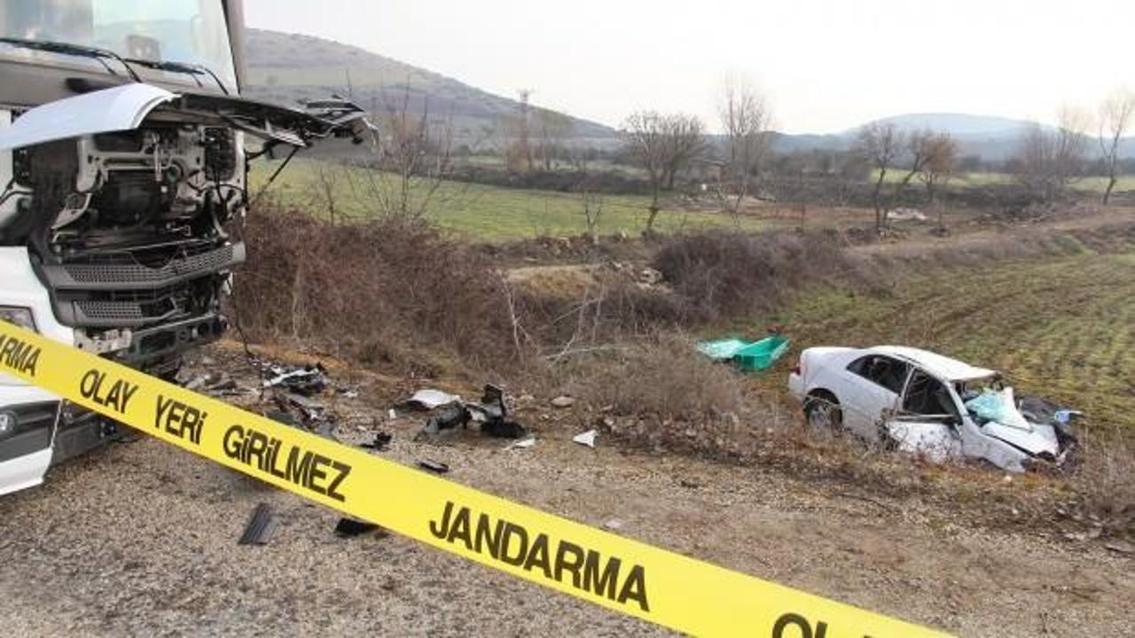Manisa'da feci kaza! Karı koca hayatını kaybetti