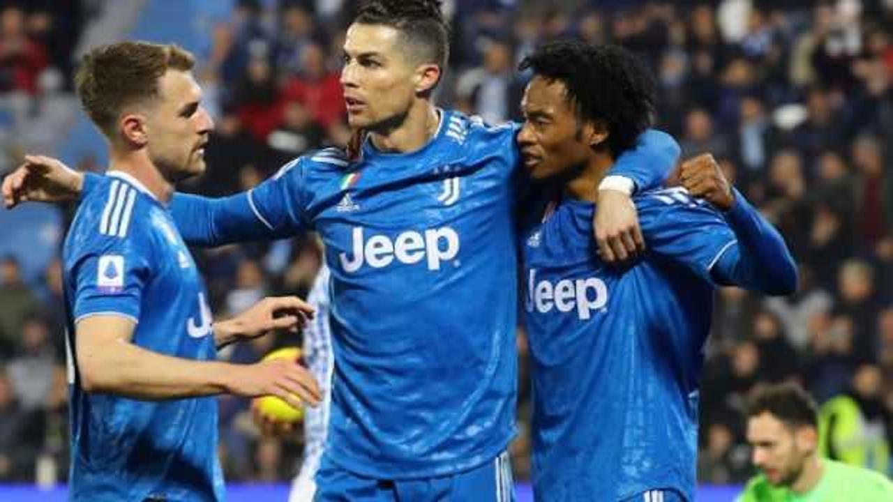 Ronaldo'nun bininci maçında Juventus liderliği bırakmadı