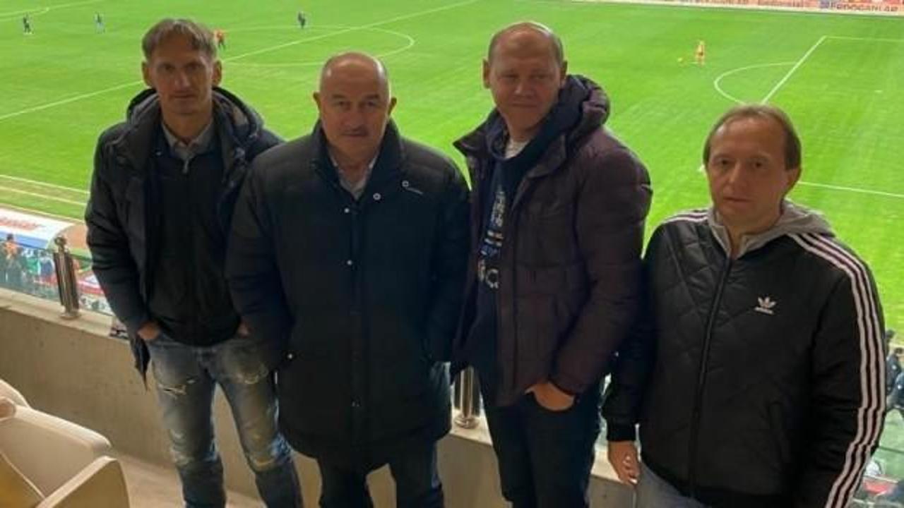 Rusya hocası Çerçesov, Süper Lig maçını izledi