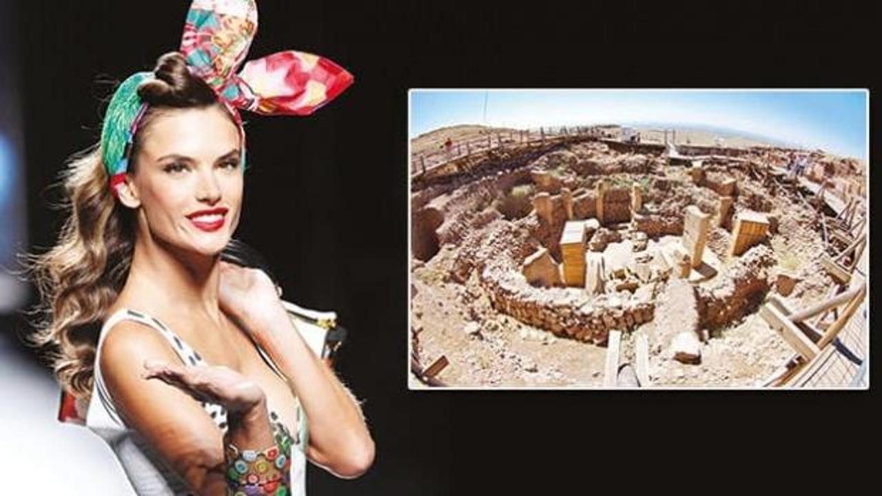 Top model Alessandra Ambrosio, G&ouml;beklitepe&rsquo;de y&uuml;r&uuml;yecek!