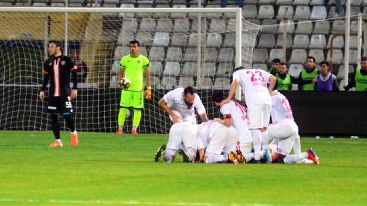 Ümraniyespor play off aşkına Adana'ya acımadı