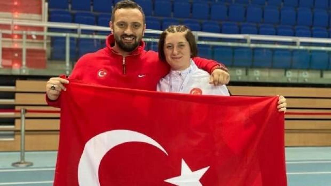 Özel sporcu Fatma Damla Altın, dünya şampiyonu oldu