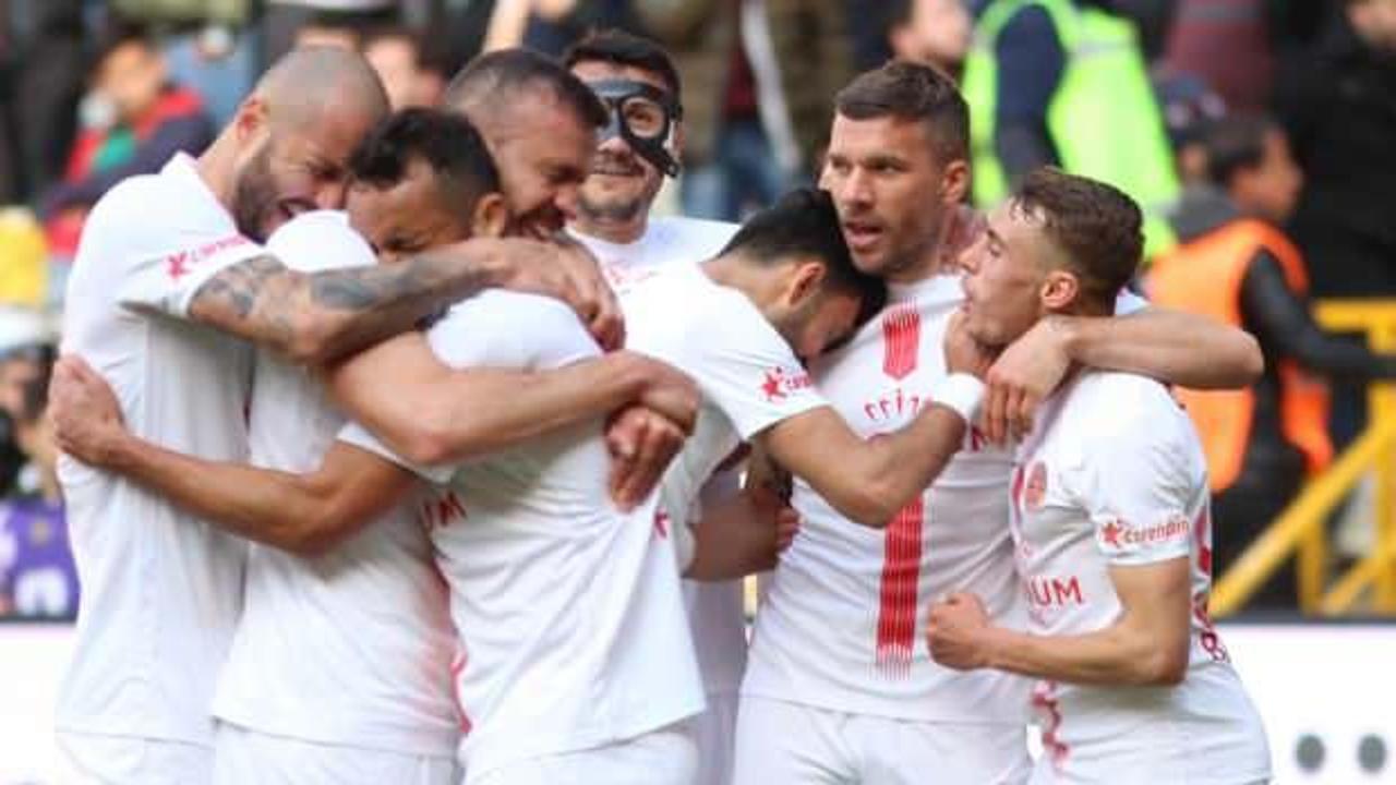 Antalyaspor 5 maçtır kaybetmiyor