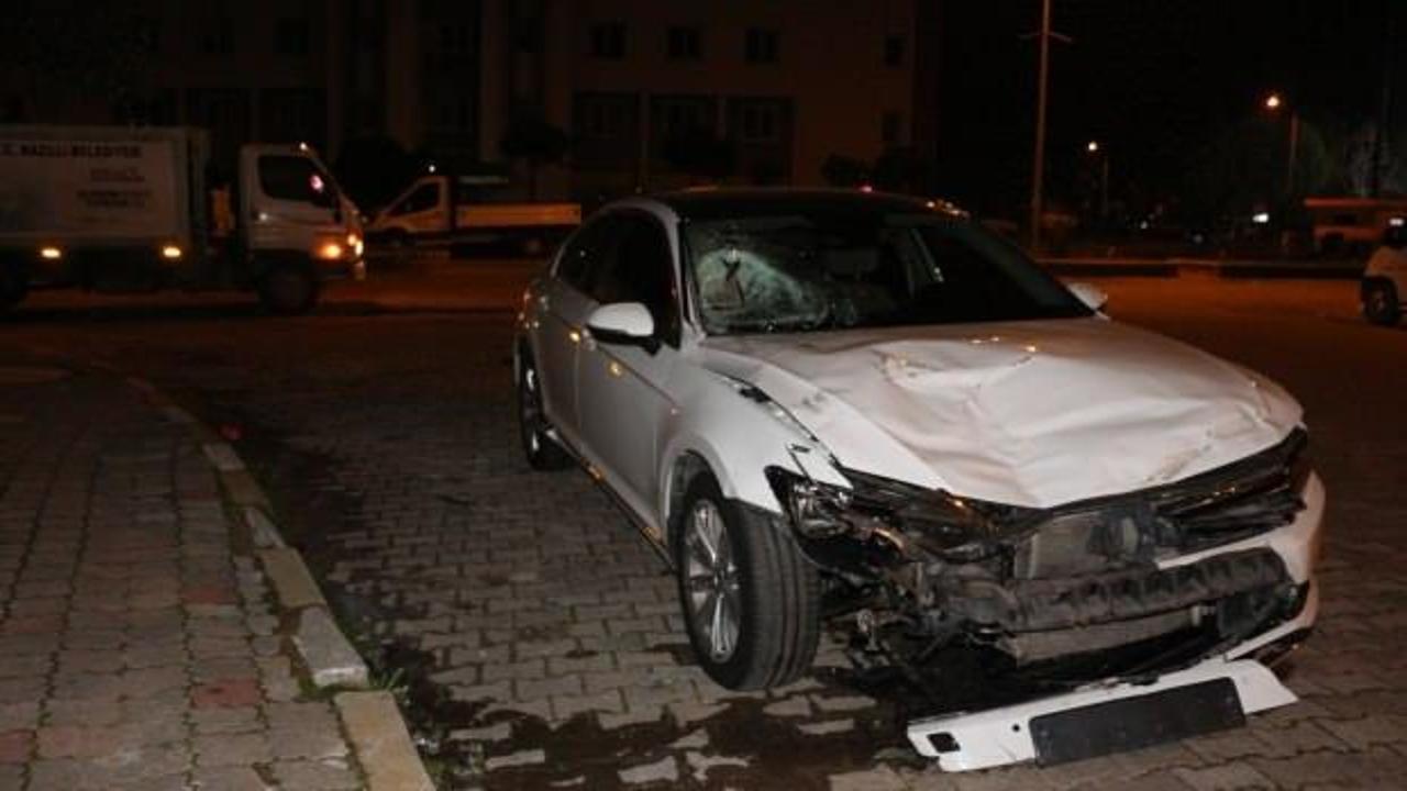 Aydın'da otomobilin çarptığı motosiklet sürücüsü öldü
