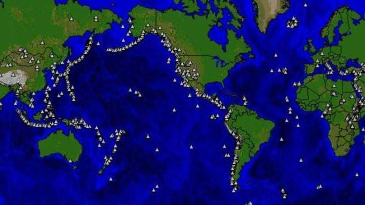 D&uuml;nyadaki depremlerin y&uuml;zde 90'ı 'Pasifik Ateş &Ccedil;emberi'nde oluyor
