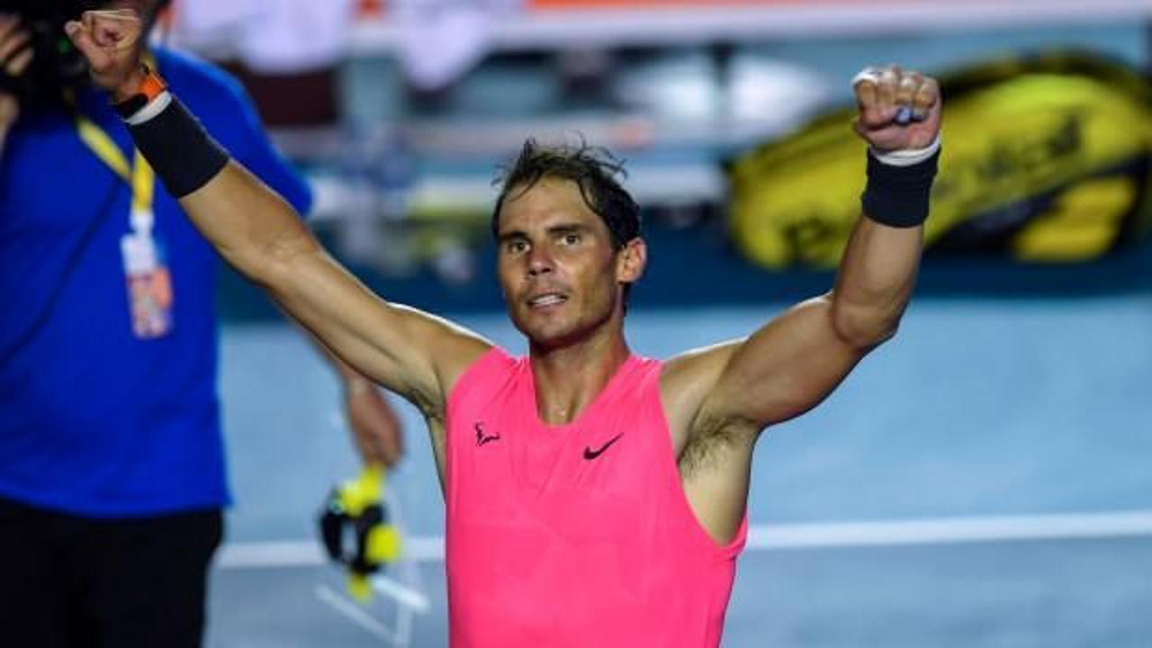 Rafael Nadal 85. kez şampiyon!