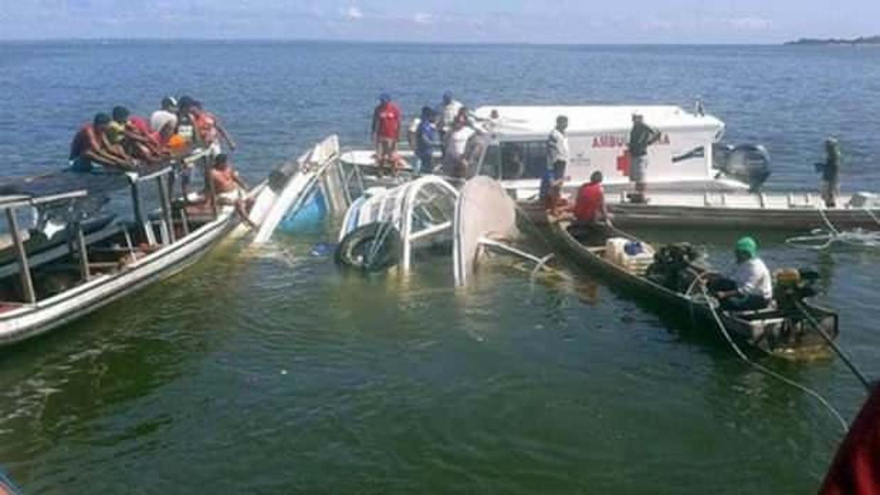 Brezilya'da tur gemisi battı: 13 ölü