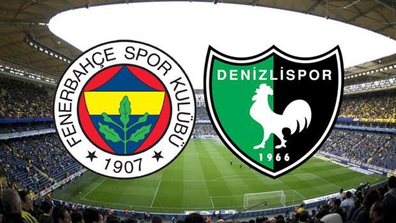  Fenerbahçe Denizlispor maçı ne zaman saat kaçta? Muhtemel kadrolar belli oldu!