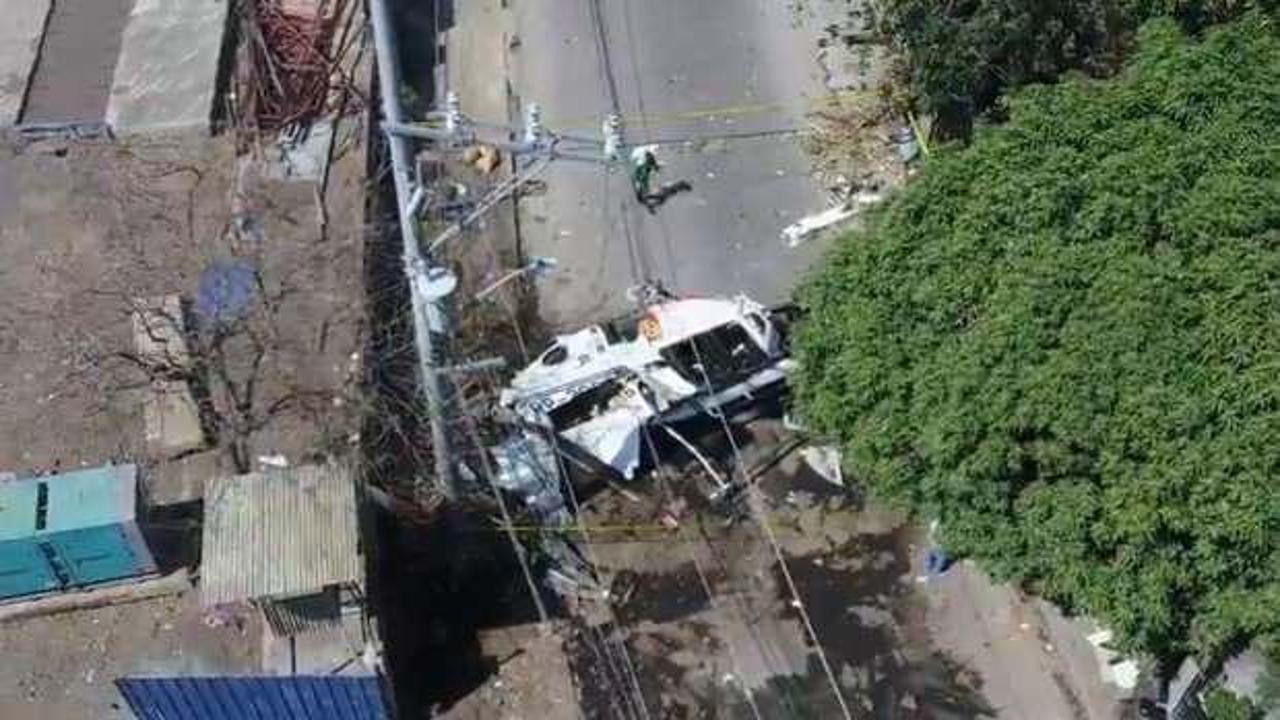 Filipinler'de helikopter yere çakıldı: 8 yaralı