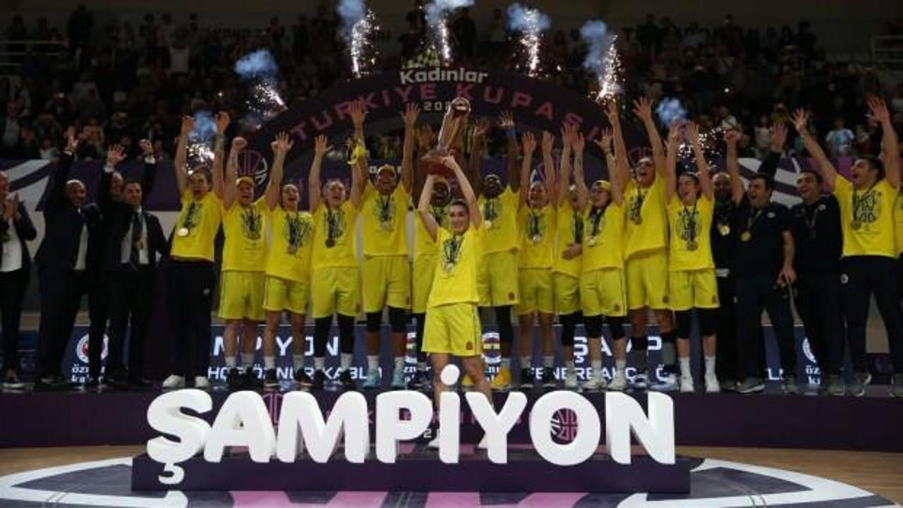 Kadınlar Türkiye Kupası Fenerbahçe'nin