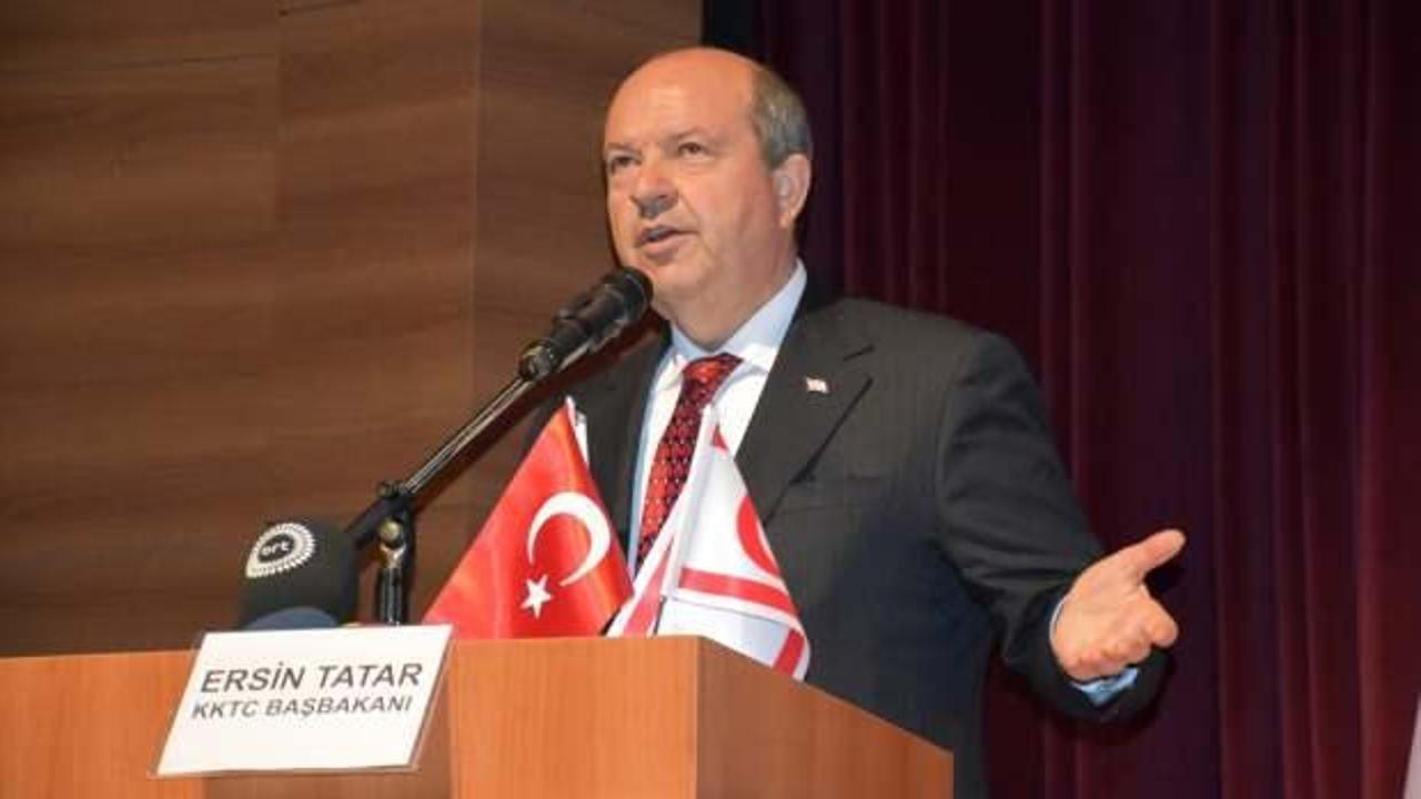 KKTC Başbakanı Tatar'dan Bahar Kalkanı Harekatı'na destek