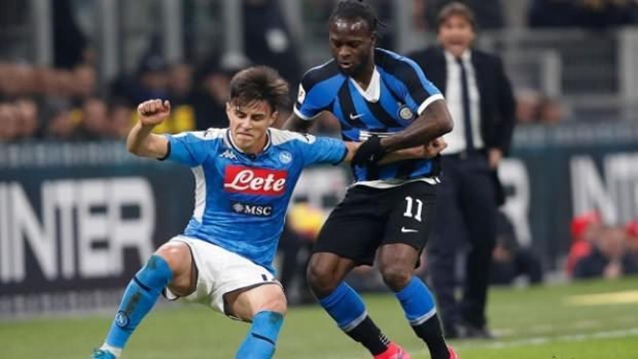 Napoli - Inter maçına koronavirüs engeli