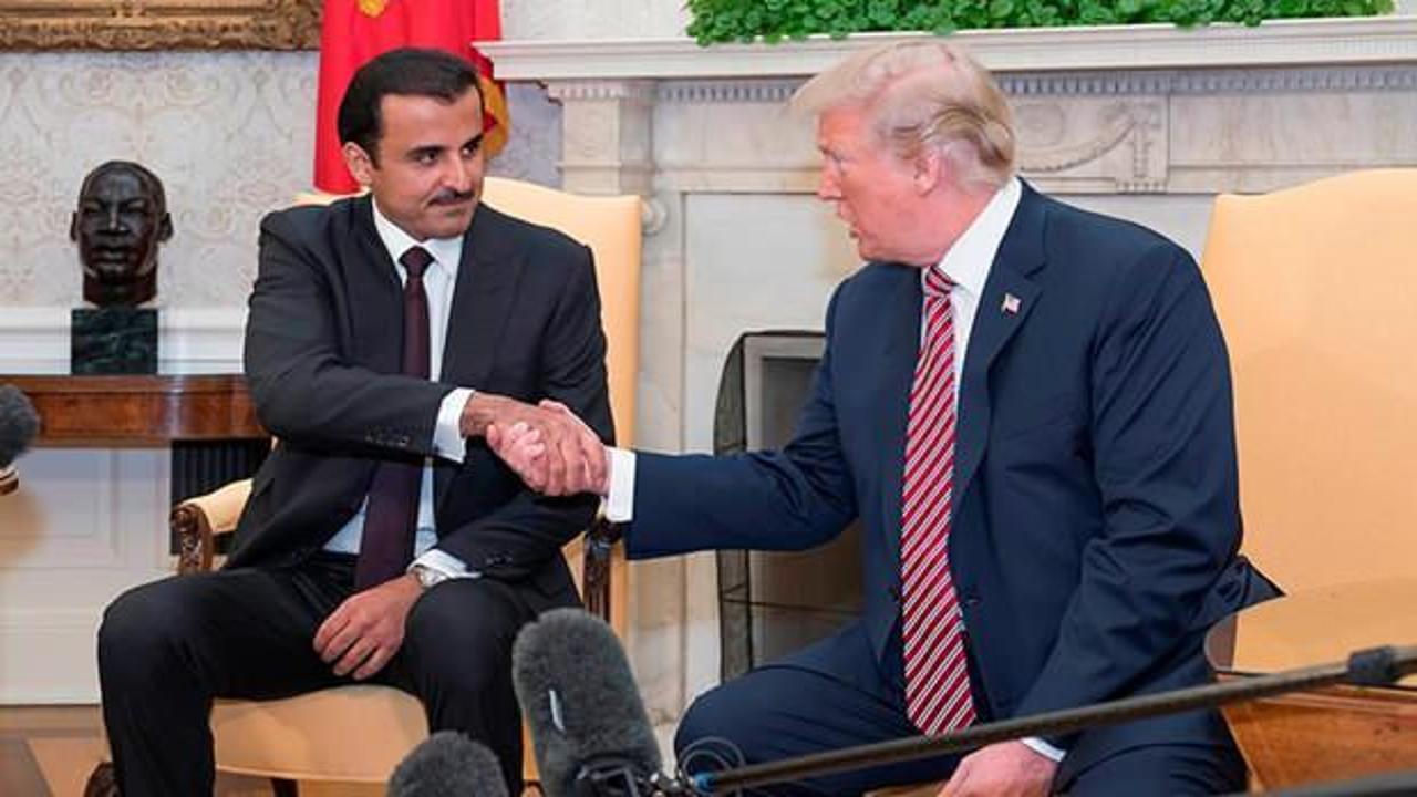 Trump'tan Katar Emiri'ne teşekkür telefonu