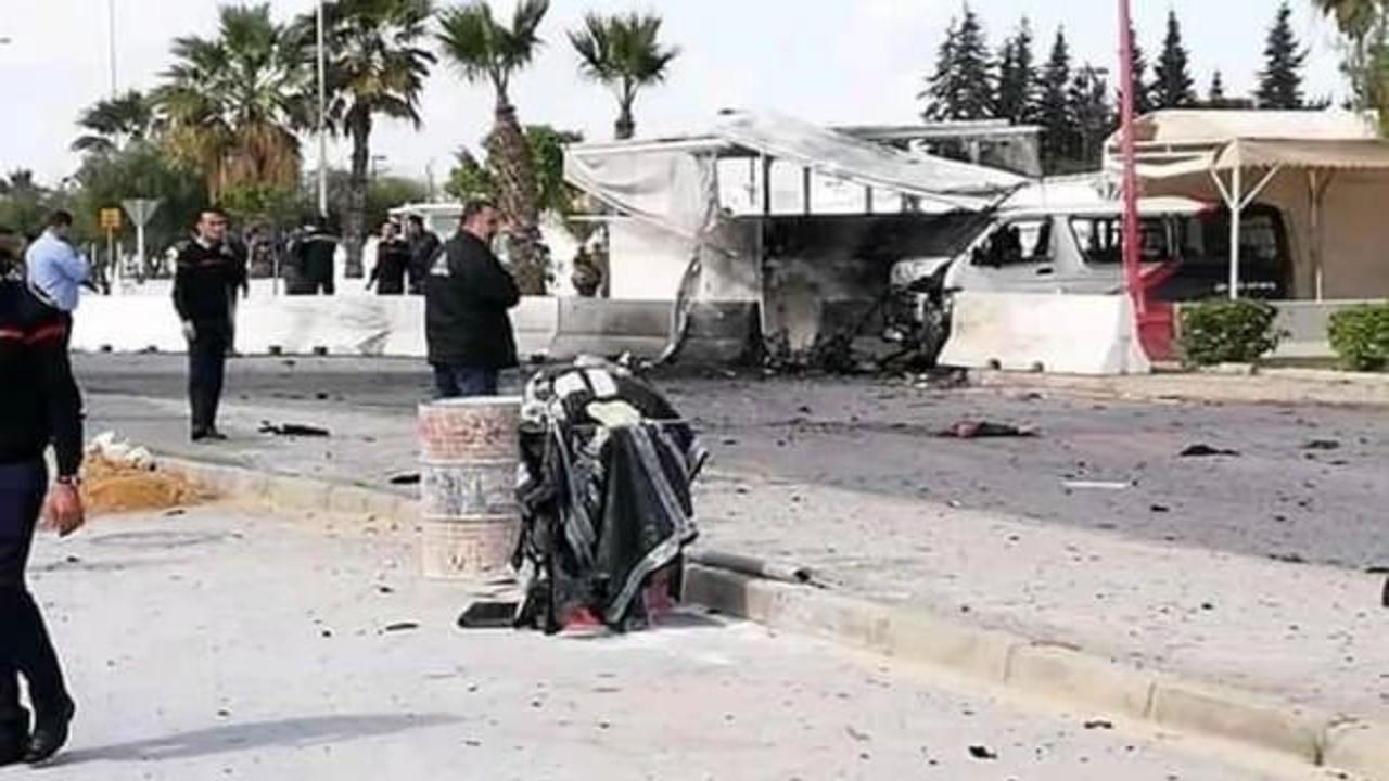 Tunus'ta ABD Büyükelçiliği yakınında bombalı saldırı