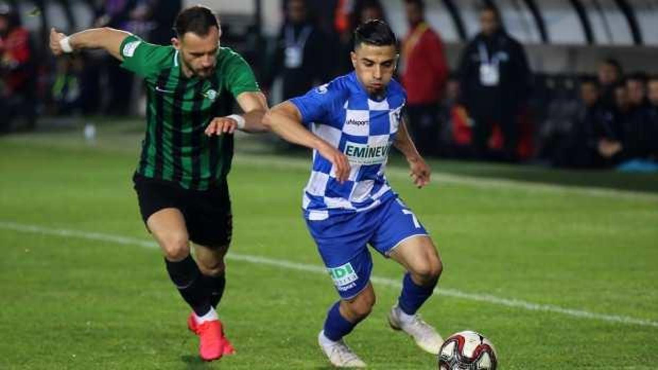 Akhisar'ın serisine Erzurumspor 'dur' dedi