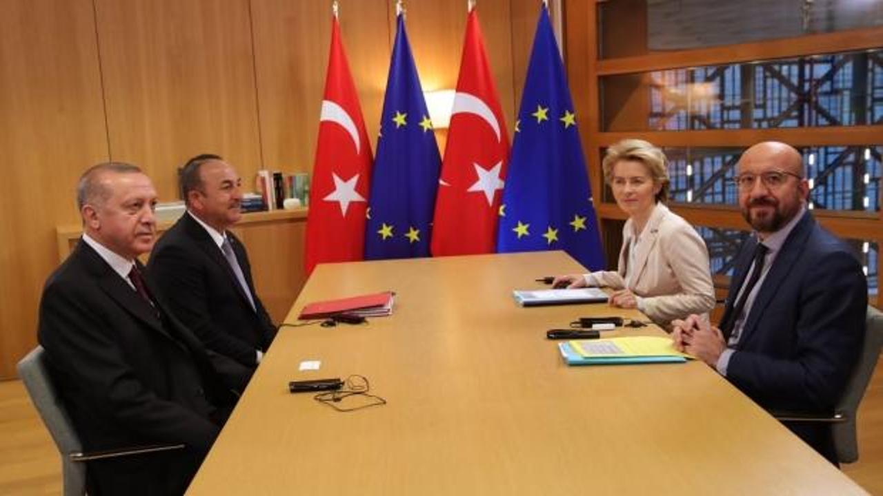 Erdoğan'dan AB temsilcileriyle önemli görüşme