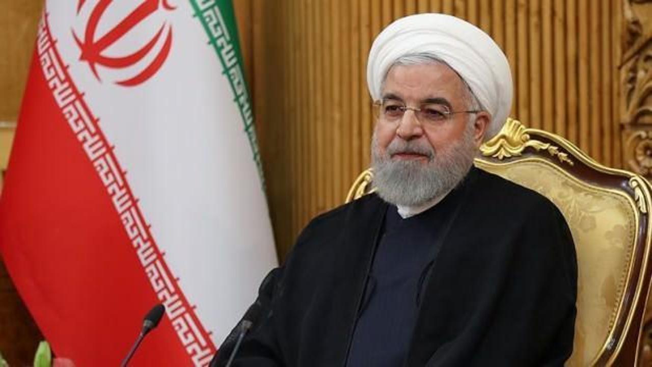 Ruhani'den dünya liderlerine "yaptırımlara uymayın" çağrısı