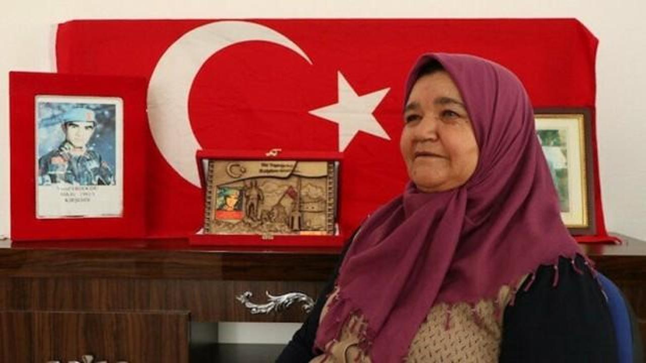 Şehit annesinden Cumhurbaşkanı Erdoğan'a teşekkür
