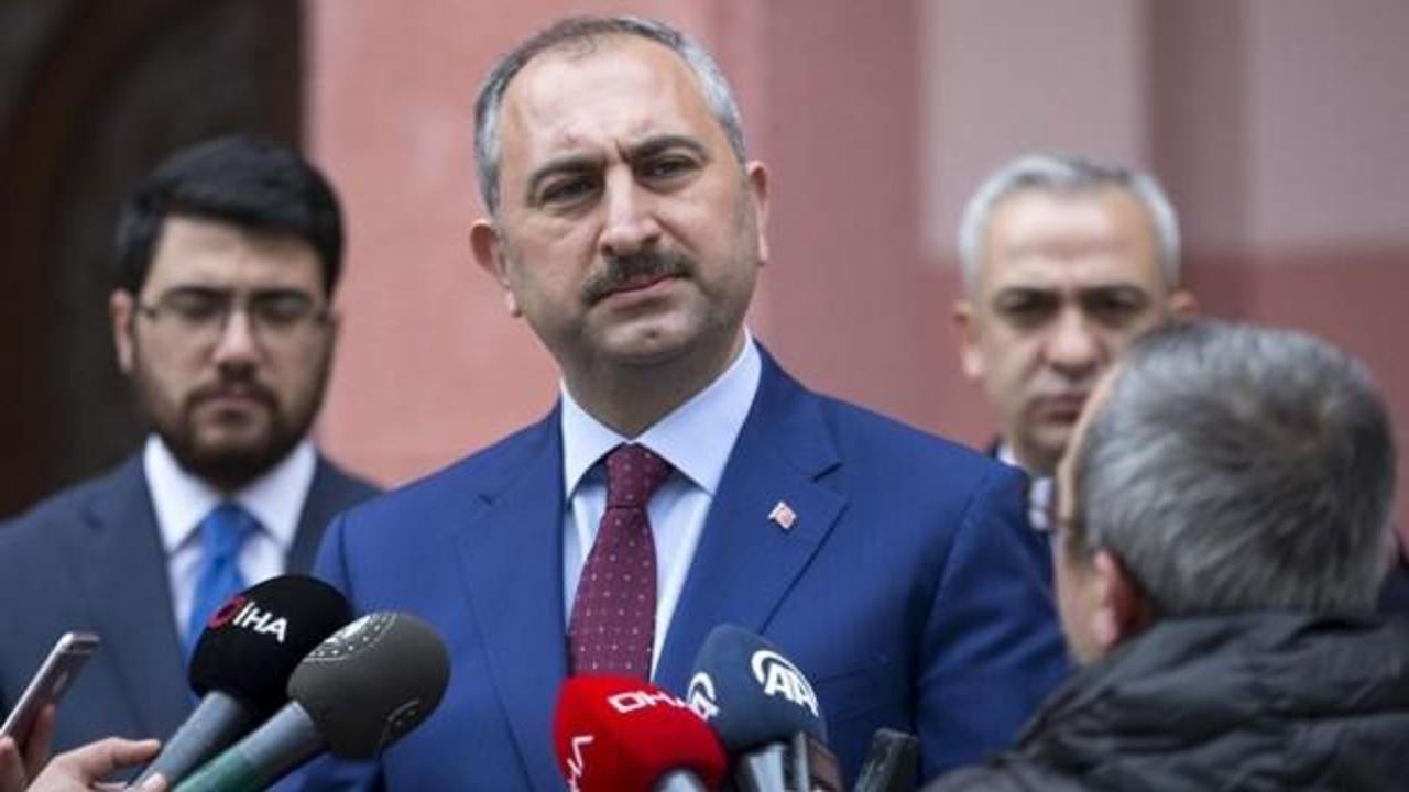 Adalet Bakanı Gül: Cezaevlerinde rastlanan pozitif vaka yok