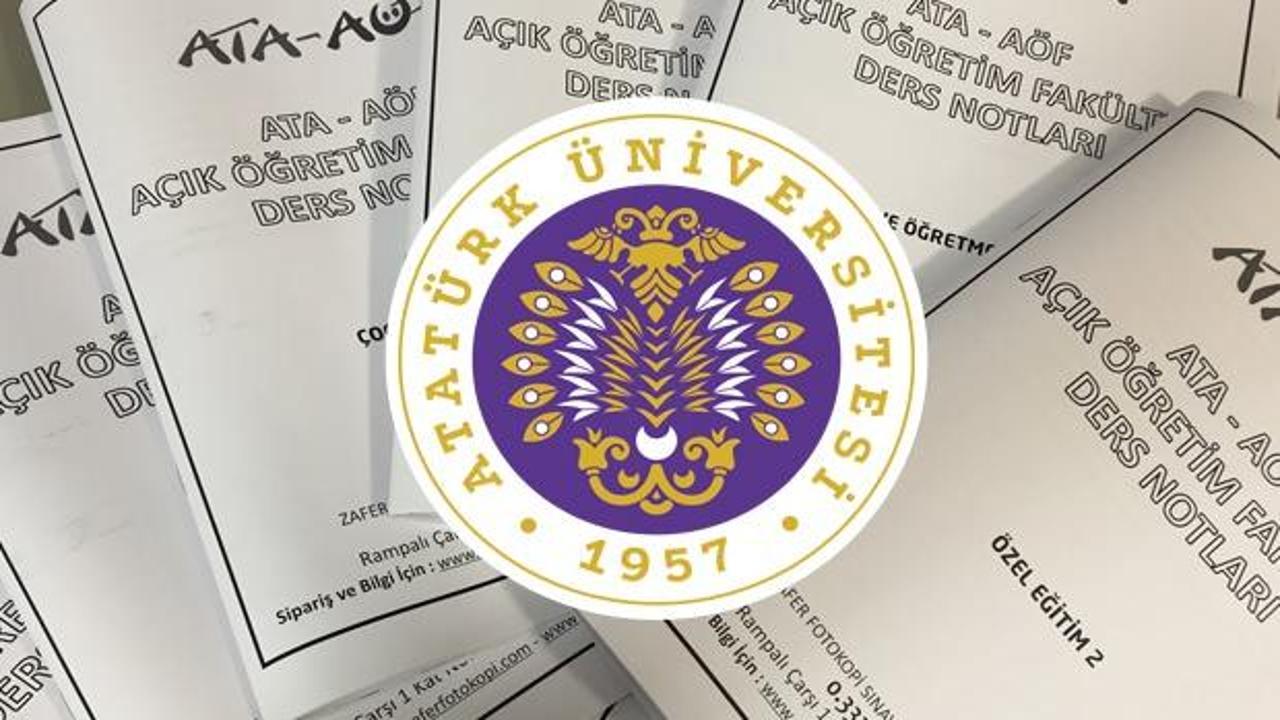 ATA AÖF sınavları ertelendi! Atatürk Üniversitesi Açık Öğretim  vize sınavları ne zaman?