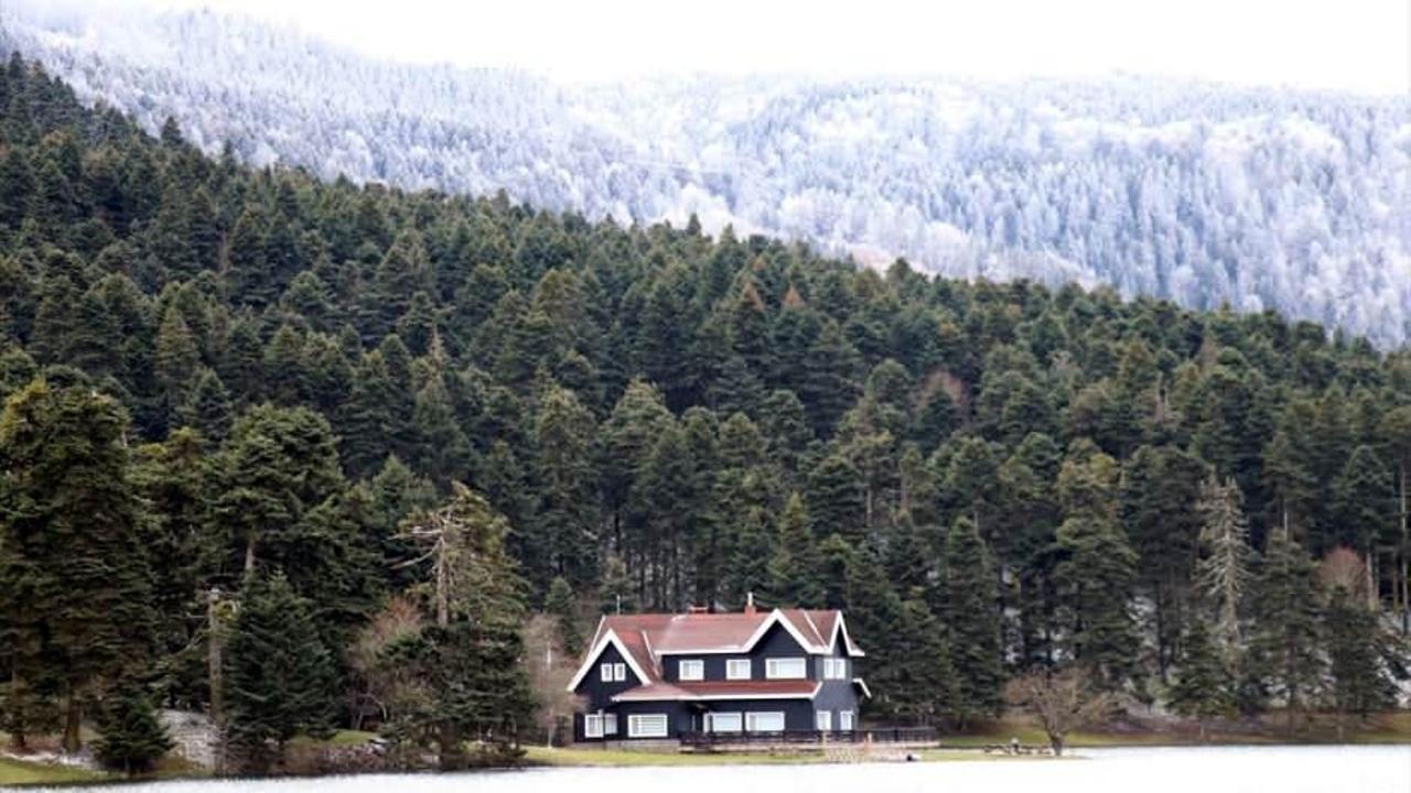 Bolu'da bahar ve kış manzaraları bir arada