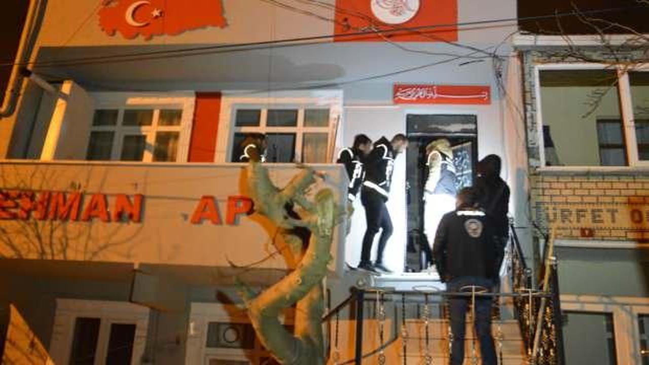 İstanbul'da 47 adrese eş zamanlı baskın: Gözaltılar var