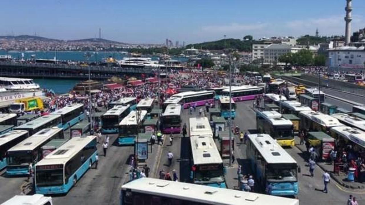 İstanbul’da toplu taşıma kullanımında yüzde 48 azalma