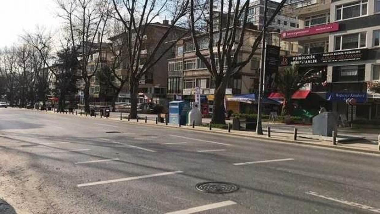 İstanbul’un lüks caddesi sessizliğe büründü