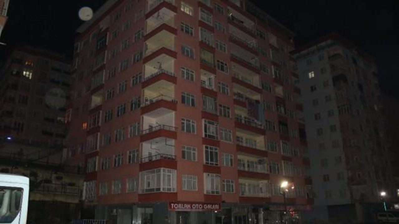 Rize'de faciadan dönüldü! 11 katlı apartman tahliye edildi