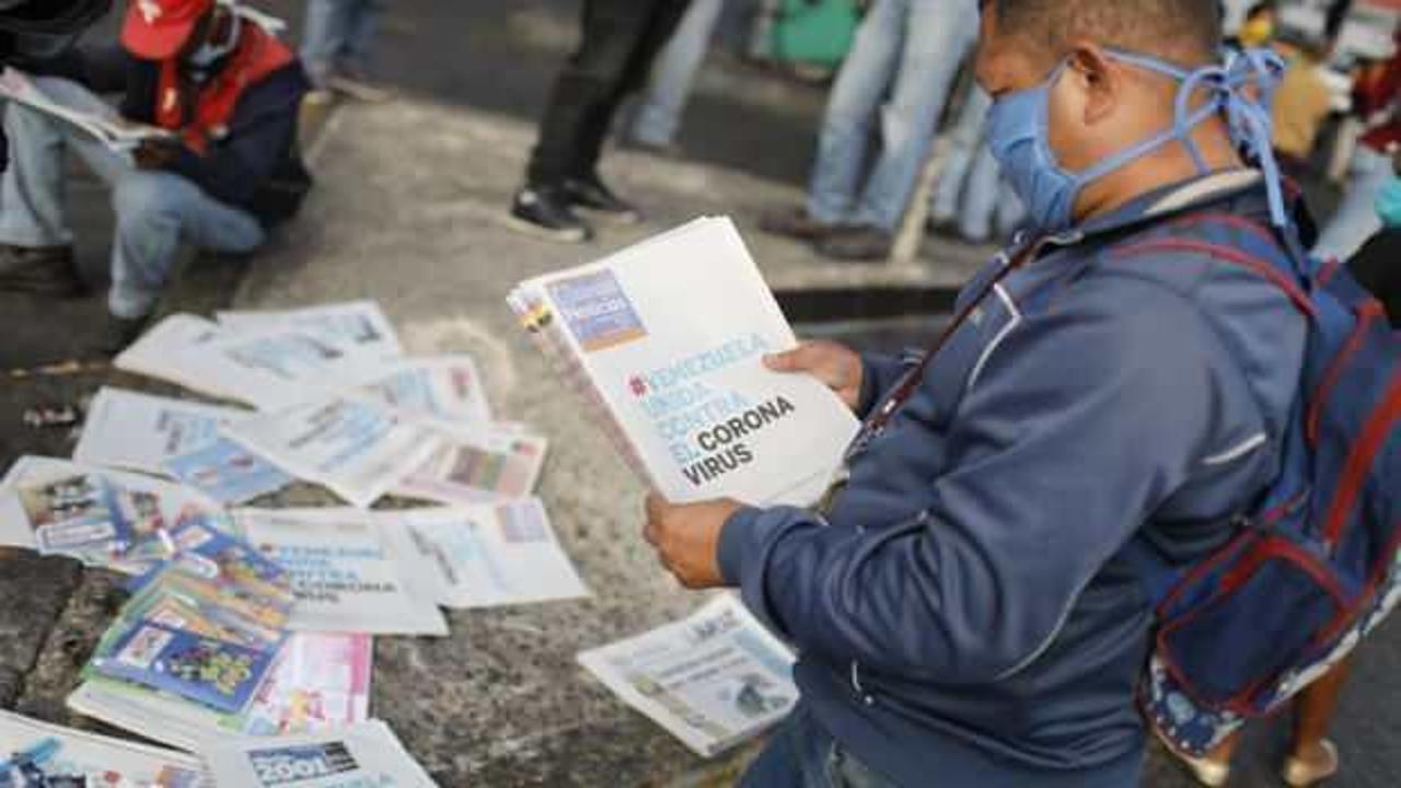 Venezuela'da son 24 saatte koronavirüs vakası görülmedi