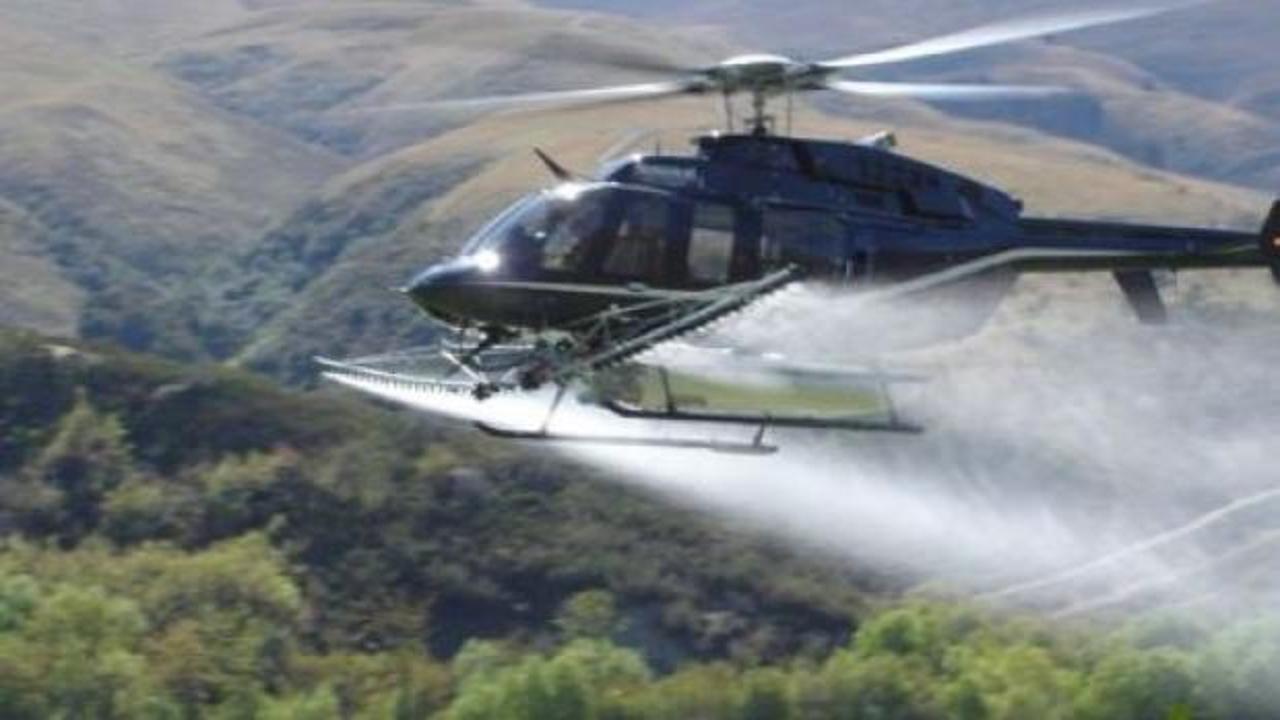 '5 helikopter dezenfektan sıkacak' iddiasına yasal işlem!