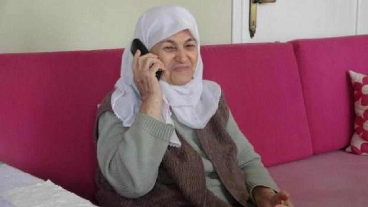 80 yaşındaki Semiha Aksoy: Cumhurbaşkanımız arayınca çok heyecanlandım