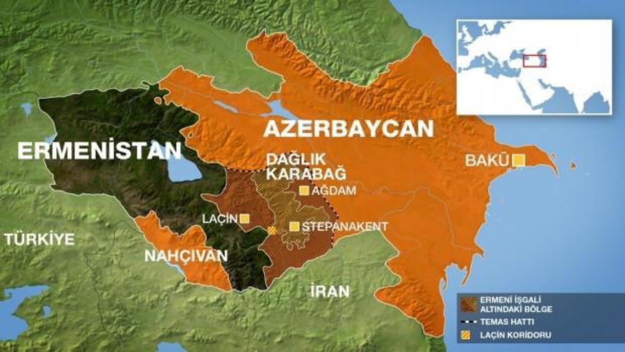 Ermenistan-Azerbaycan cephe hattında çatışma çıktı